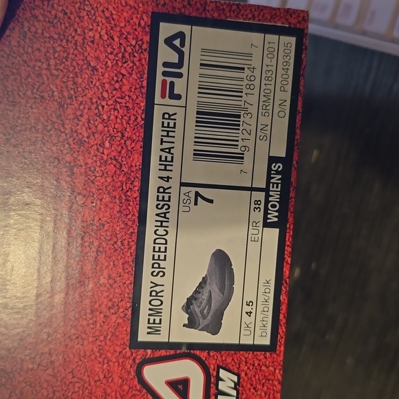 Fila memory speed chaser 4  size 7 - Picture 4 of 4
